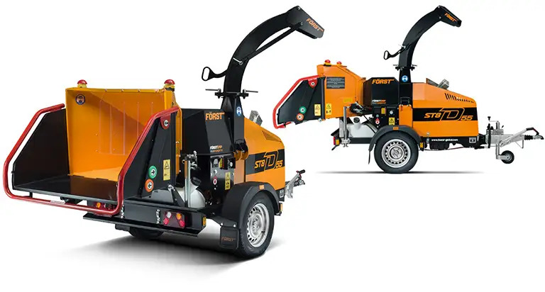 broyeur-de-branches-professionnel-forst-st8d Erster ST8D Asthäcksler Ø 21cm, der leistungsstärkste – Bild 1